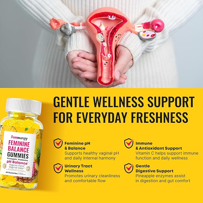 Feminine Balance Probiotic Gummies for Women