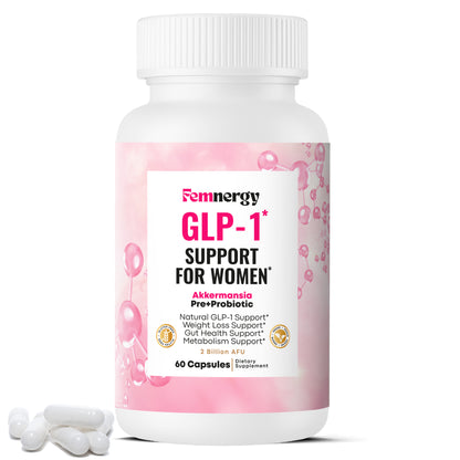 Femnergy GLP-1 Akkermansia Pre+Probiotics Capsules