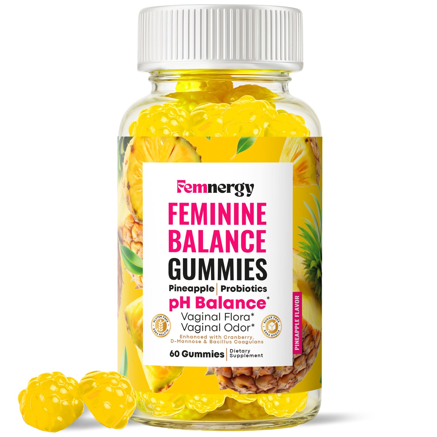 Feminine Balance Probiotic Gummies for Women