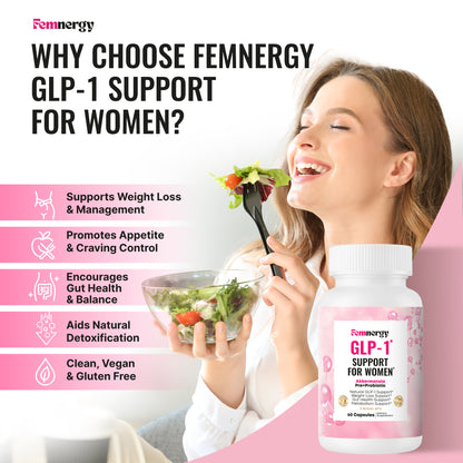 Femnergy GLP-1 Akkermansia Pre+Probiotics Capsules