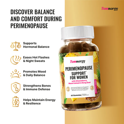 Femnergy Perimenopause Support Gummies for Women