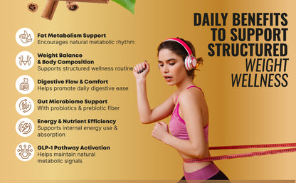 Femnergy GLP-1 Support Probiotic Supplement for Weight Loss