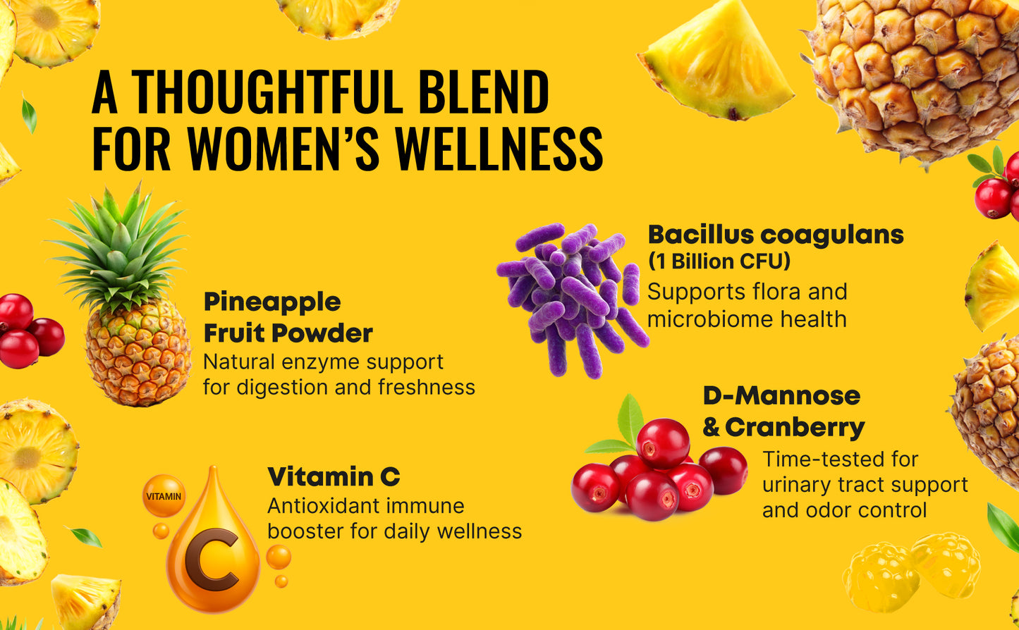 Feminine Balance Probiotic Gummies for Women