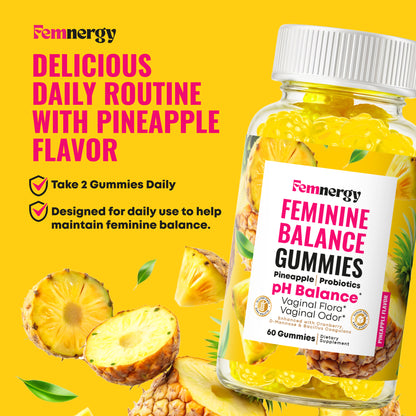 Feminine Balance Probiotic Gummies for Women