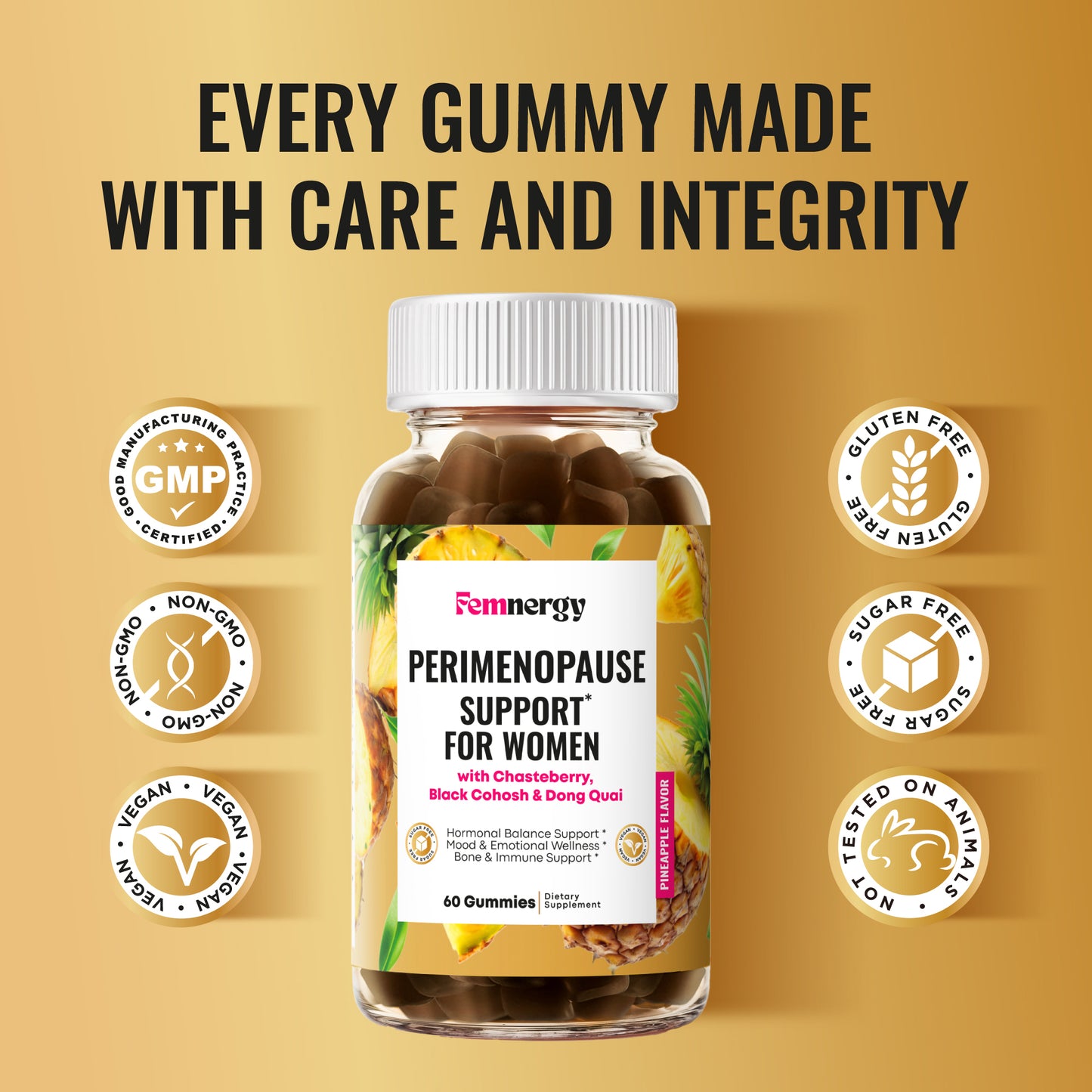 Femnergy Perimenopause Support Gummies for Women