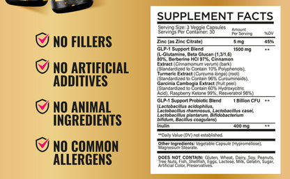 Femnergy GLP-1 Support Probiotic Supplement for Weight Loss